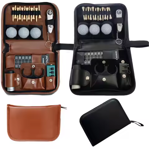 【Sitljin Fafafa】Premium Golf Gift Set Portable Golf Accessories Set Ball Scorer Rangefinder Turf Too