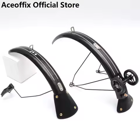 Aceoffix C Line Plastic Mudguard Set for Brompton Bike Mudguard Fender