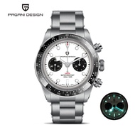 【100% Original】PAGANI DESIGN men watch  luxury quartz watch waterproof Japanese movement sapphire stainless steel watch for men PD-1718