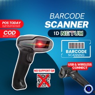 Netum 1D Barcode Scanner Usb Wired/Wireless(With Charges Cable) Pos Scaner Cashier Bar code Reader