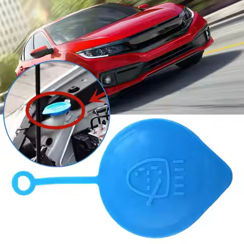 Blue Plastic Wiper Washer Tank Cap for Honda CRV Civic Accord Concept Series Water Spray Reservoir C