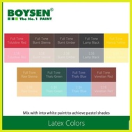 ∆ Boysen latex color paint 1/4 Liter