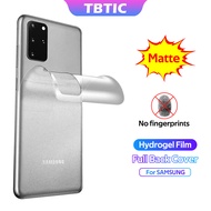 TBTIC Screen Protector Back Full Cover For Samsung Galaxy S22 S22Plus S22U S9 S8 S10 S20 Plus S21 S21Plus S21Ultra Matte Hydrogel Film Note 8 9 10 Plus Soft Screen Protectors