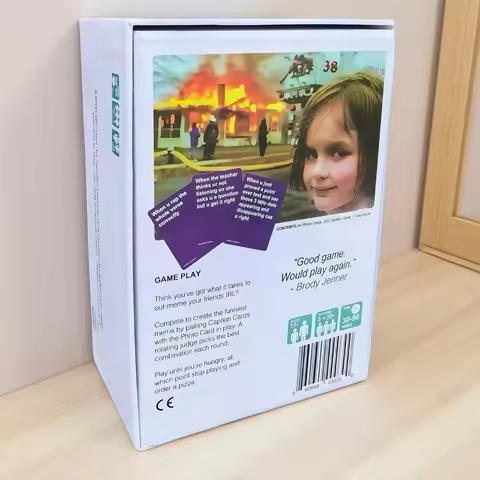 2025 What Do You Meme? Adult Meme Enthusiast Party Card Game, Millennial Social Gathering Board Game