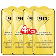 4PCS High-definition Tempered Glass for OPPO Reno 12F 11F 8 Lite 8T 8Z 7 Lite 7Z 6Z 5Z 5K 2 3 4 5 2F