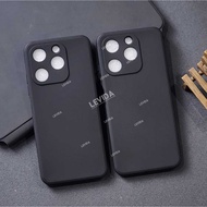 Case Itel A70 Itel A60S Macaron square BLACK/ Case Square BLACK Itel A70 Itel A60S