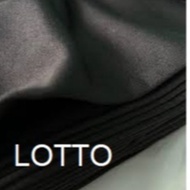 Lotto Black Smooth Thick Sports Jersey T-Shirt Fabric