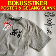 SLANK 1994 – MISTY GREY - SHORT SLEEVE - ORIGINAL MADE IN SLANKERS - SLANK T-SHIRT - TAMPIASIH STORE