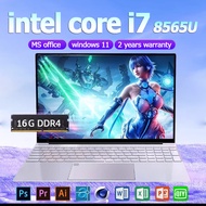 Lenovo Laptop【รับประกัน 2 ปี+COD】แล็ปท็อป 15.6 นิ้ว Windows 11 Intel Core i7-8565U Netbook 1920 * 10