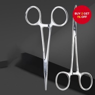 Hemostatic Forceps Medical Stainless Steel Needle Holder Curved Straight Sponge Tissue Suture Forcep