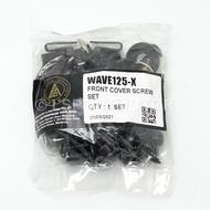 HONDA WAVE125-X COVER SCREW SET (BODY/FRONT/HANDLE) WAVE125X W125X WAVE 125 X SKRU