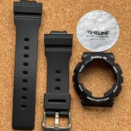 Matte Black Baby G BA110 BA120 BA111 BA130 BA112 STRAP AND BEZEL WATCH BAND REPLACEMENT