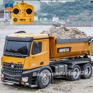 HUINA 1573 RC Dump Truck 1/14 2.4GHz 10CH Remote Control Engineering Construction Vehicles