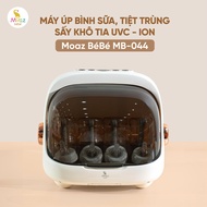 Moaz bébé mb044 máy úp bình sữa bản mới tiệt trùng sấy khô tia uvc ion bảo hành chính hãng 1 năm