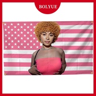 Ice Spice Flag 3x5 Ft Ice Rapper Spice Flag American Flag Tapestry For Bedroom Living Room Dorm Wall