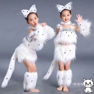 Cat Animal Costume For Kids 3 -15 Years Old Costume Children's Day Learn Cat Call Animal Performance Costume Happy Star Cat Costume Influencer Animal Halloween Suit