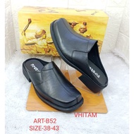 Pataton B52 men's leather bustong sandals