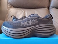 Hoka One One Bondi 8 Black 黑色 Monotone 男裝 US8 US10 1123202 BBLC 最強緩震（不是 Clifton L 8 9）