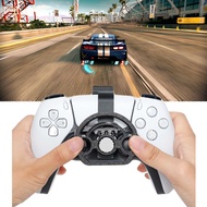 Mini Racing Steering Wheel for PS5/PS5 Pro/Slim Game Controller,Auxiliary Steering Wheel Replacement
