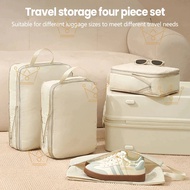 4Pcs Set Travel Storage Bag Compression Luggage Storage Bag/Compression packing cube/Packing Cube/Pa