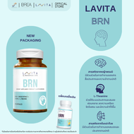 (์NEW PACKAGING) ผลิตภัณฑ์เสริมอาหาร บีอาร์เอ็น LAVITA BRN (30 CP/BT) by Phyathai-Paolo ชิ้น A06