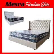 Diamond high headboard queen divan bed/katil divan queen diamond