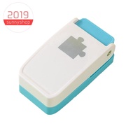 1 PCS Puzzle Punch DIY Jigsaw Puzzle Piece Puncher Blue & White for Personalized Jigsaw Puzzle Custo