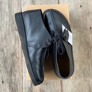 [HOT SALE] CLARKS DESERT TREK 02 Genuine Leather Smart Casual Black Leather S1690001 KASUT KULIT LEL