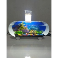 Terbaru aquarium mini/aquarium khusus ikan kecil/aquarium pvc