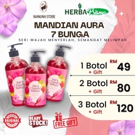 MANDIAN AURA 7 BUNGA [ORIGINAL HQ+FAST SHIPPING] SERI WAJAH MENYERLAH, SEMANGAT MELIMPAH DENGAN CAMP