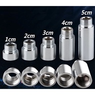 Brass Chrome Pipe Connector 1/2inch (15mm) 25mm 30mm 40mm