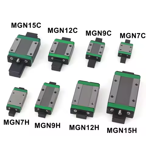 MGN7H MGN9H MGN12H MGN15H MGN7C MGN9C MGN12C MGN15C Carriage Block for MGN7 MGN9 MGN12 MGN15 Linear 
