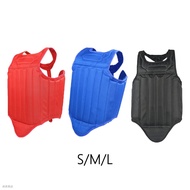 Unisex Karate Borst Guard Taekwondo Protector Vest Rib Shield Armour Mma Body Protector Voor Sparri