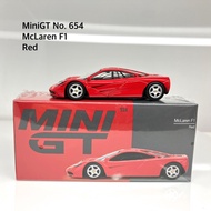 Mini GT No.654-L McLaren F1 Red