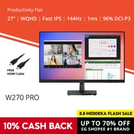PRISM+ W270 PRO 27 WQHD [2560 x 1440] Fast-IPS Professional Monitor