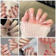 R901-R920 Full Cover Fake Nails Nail Art Tips False Nails 24 Pcs/box