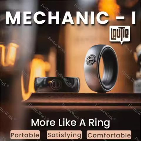 Stock LAUTIE Mechanic I Magnetic Ratchet Lighter Thinner #23 Ring Spinner Spy Wars Series 20mm Inner