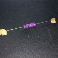 UNGU Resistor 5r6 3w purple zero original japan R 5.6ohm 5.6ohm 3 watt w 3watt 5.6 5.6 5.6 r ohm 3wa