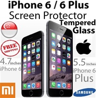 ★HD High Definition★ iPhone 6 / 6s / iPhone 6 Plus / 6S Plus Tempered Glass Screen Protector iPhone 5/5S/4/4S Xiaomi Redmi/1S/Note/Mi3 Screen Protector/Phone Casing Case Cover Local Stock in SG etc
