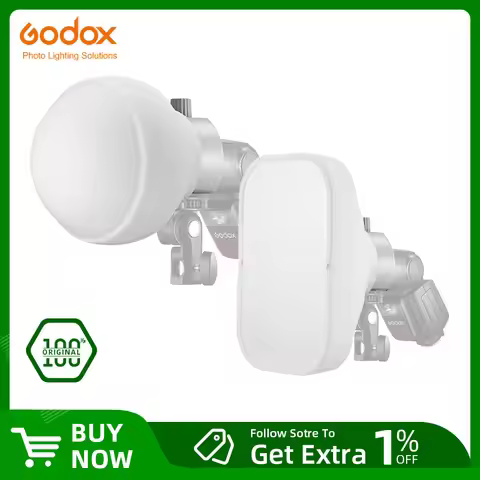 Godox ML-CD15 ML-CS162 Silica Gel Diffusion Dome Kit for ML30 MLBI ML60 BI V1 V1S V1C V1N V1F V860II
