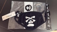 Aape 黑色骷髏頭口罩