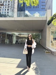 LIGHT-Comfy Pants กางเกงทรงขากระบอกเล็ก ผ้านุ่มนิ่ม เย็นผิว ใส่สบาย