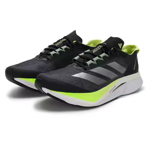 Adidas Men's Shoes Adizero Boston 12 m Sports Shoes Racing Training Shoes Wear-Resistant Cushioning 