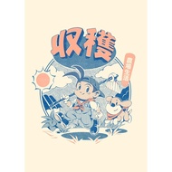 Vintage Cartoon Robots Canvas Art Poster, Retro Gaming Wall Decor Print for Game Room 0311