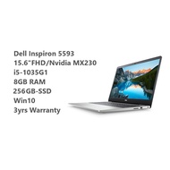 Dell Inspiron 5593  /15.6"FHD/i5-1035G1/Nvidai MX230/8GB RAM/256GB-SSD/Win10/3yrsWarranty