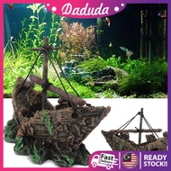 Fish Tank Decor Sailing Boat Shipwreck Aquarium Decoration Sunk Ship Ornament Lost Cruise Ship