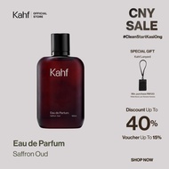 Kahf Saffron Oud Eau de Parfum 100 ml Long-Lasting Fragrance (EDP) - Saffron and Oud Scent - Wangi T