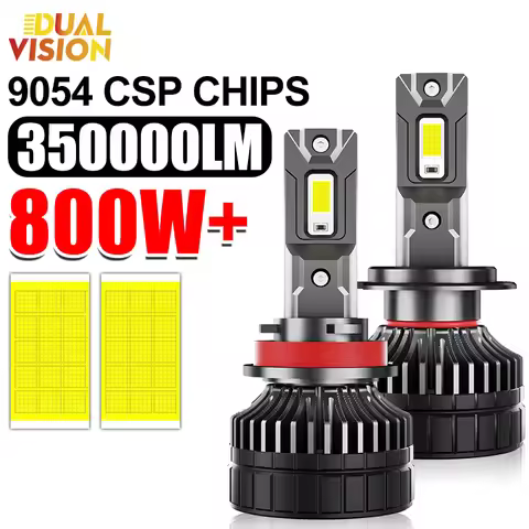 350000LM H7 H3 H4 LED Headlight K5C Canbus H11 H8 H1 HB3 9005 HB4 9006 9012 HIR2 H9 H16 6500K 800W 3