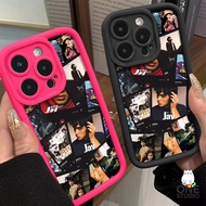 Phone Case Compatible for iPhone15 11 7 8 Plus XR Plus 12 13 14 Pro Max 14 Plus X XS MAX SE 2020 Soft TPU Fashion Jay Chou Album Collection Back shock proof  Cover