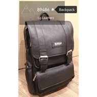 Kickers Genuine Leather Backpack-89486BP